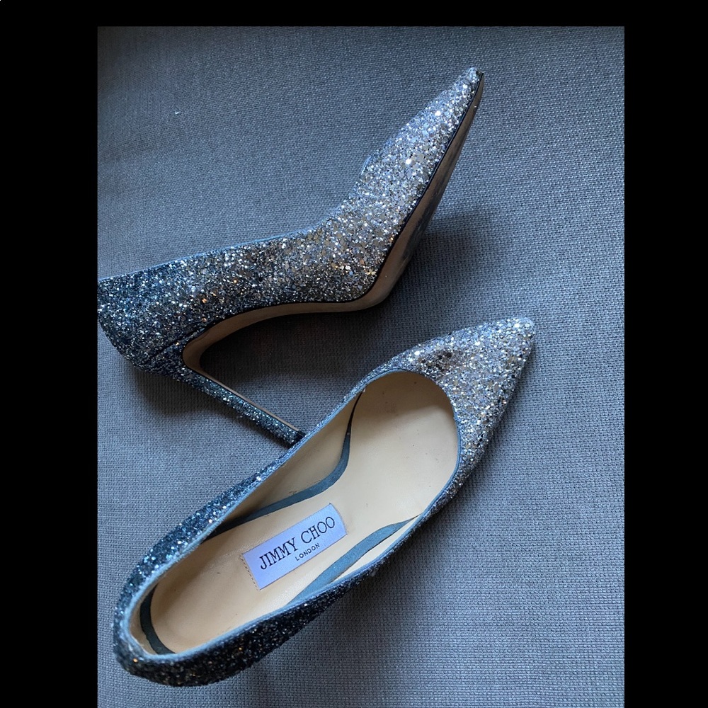 Jimmy Choo sequin pumps